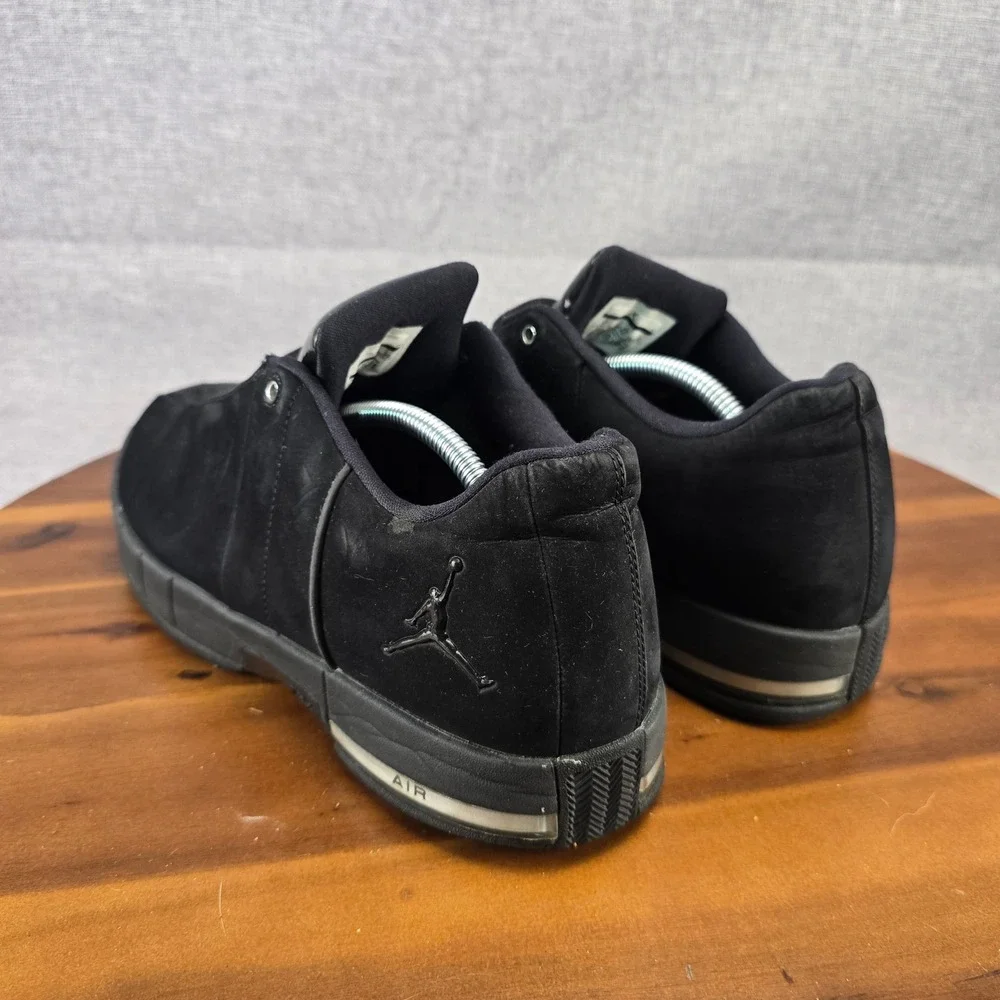 Jordan‎ Big Fund Triple Black Nubuck Basketball Shoes AO1696-003 Mens Size 12